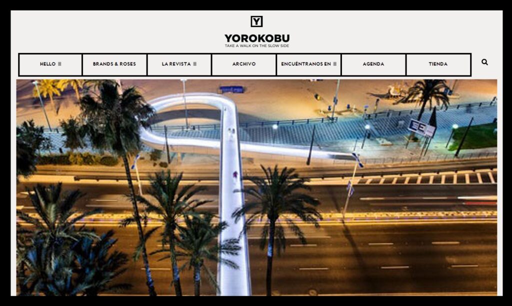 Pasarela en diario Yorokobu