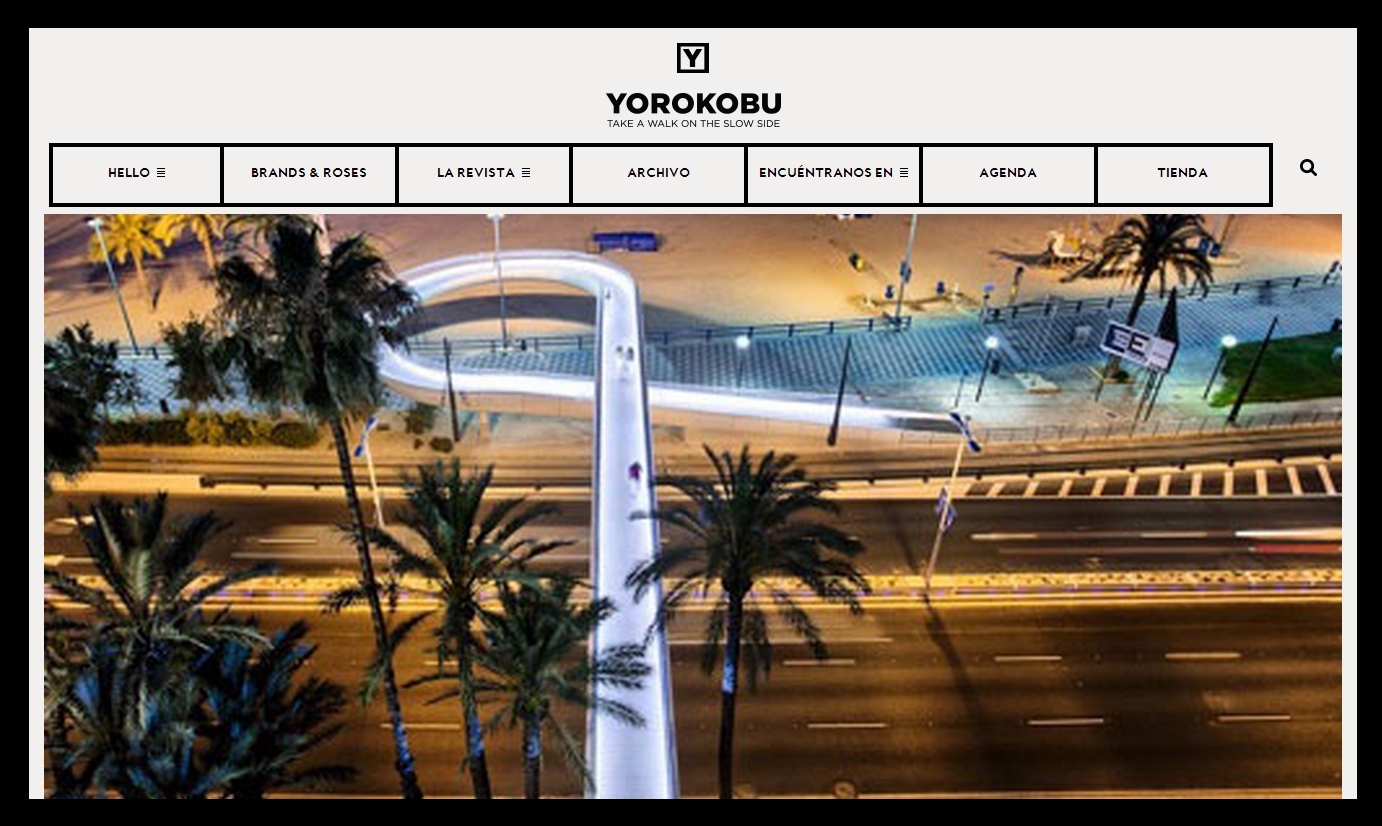 Pasarela en diario Yorokobu